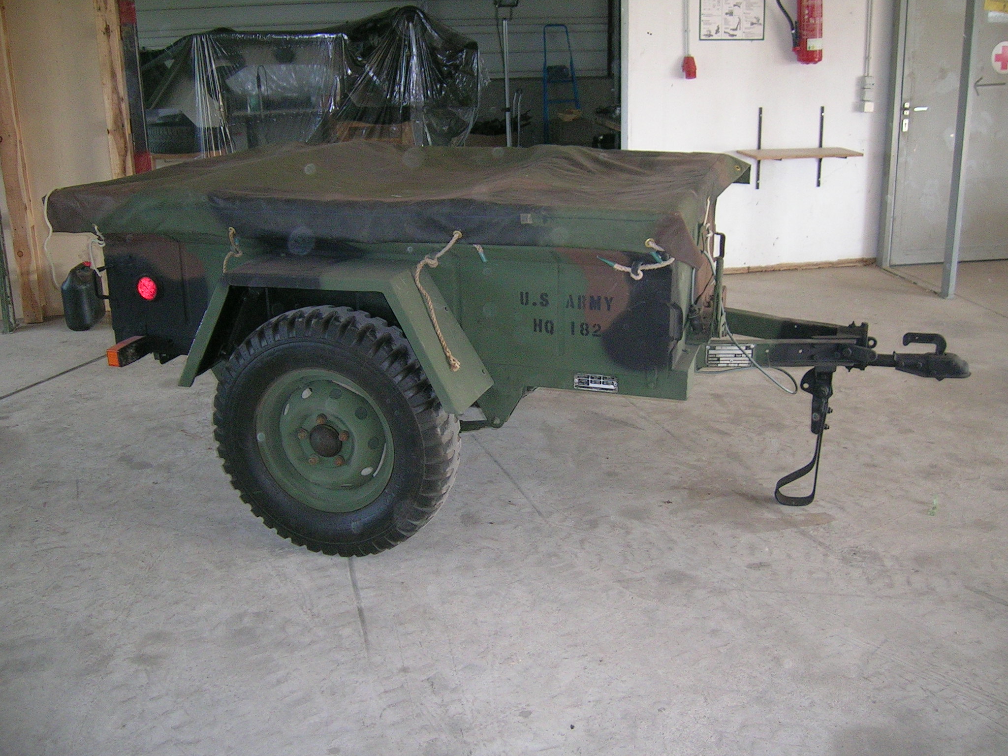 Mein M416 Anhänger der US-Army für meinen M151 A2 Ford Mutt