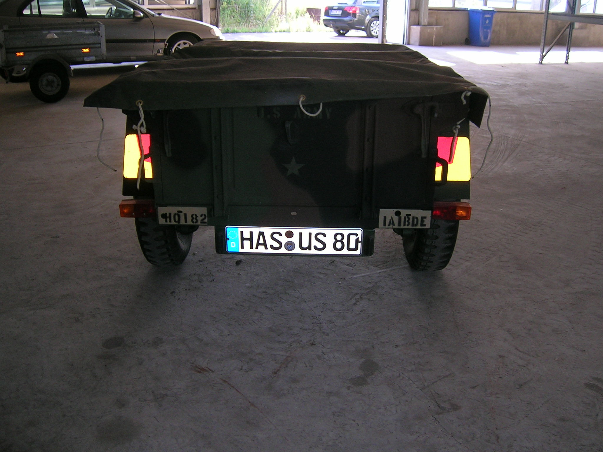 Mein M416 Anhänger der US-Army für meinen M151 A2 Ford Mutt