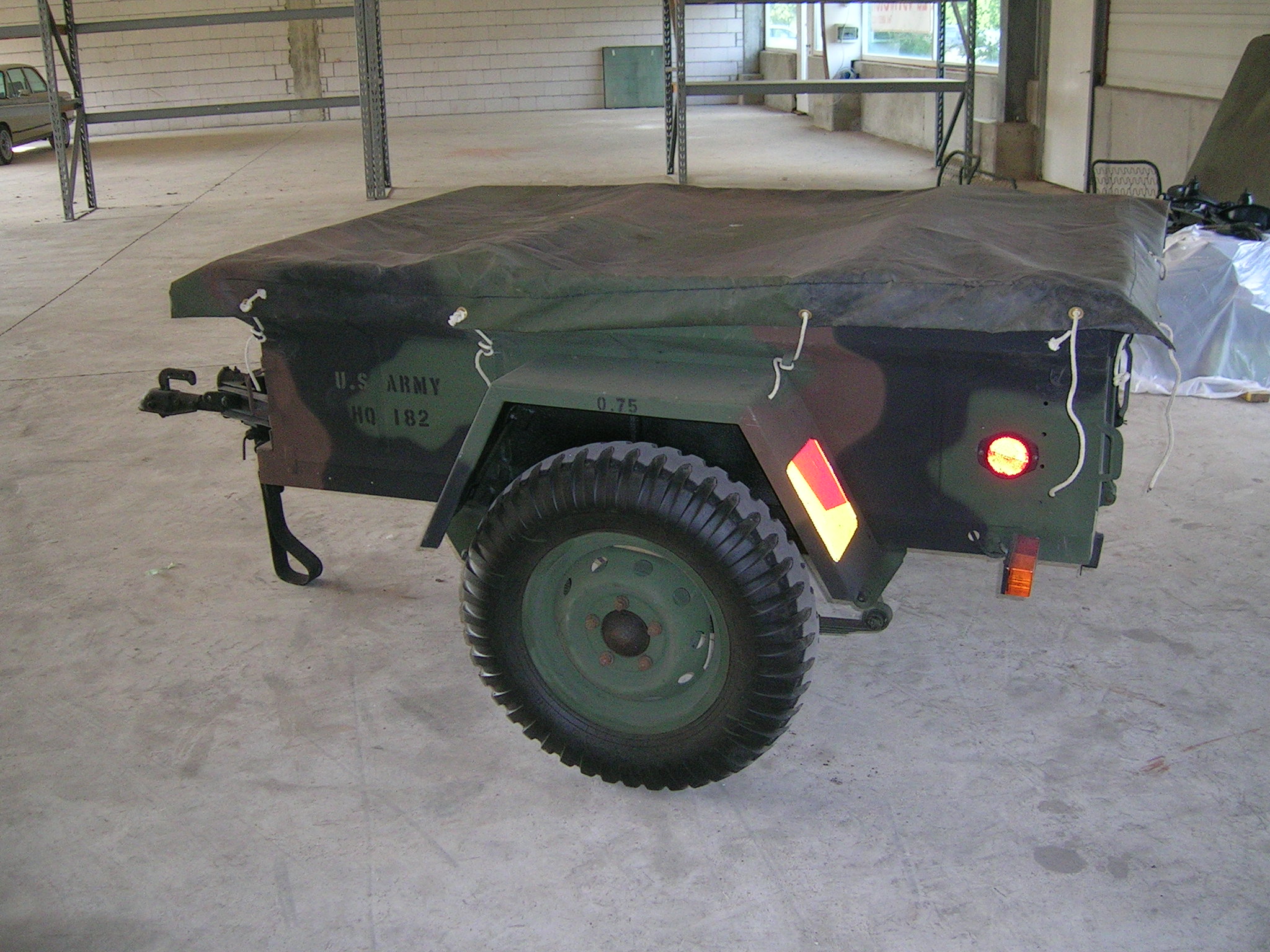 Mein M416 Anhänger der US-Army für meinen M151 A2 Ford Mutt