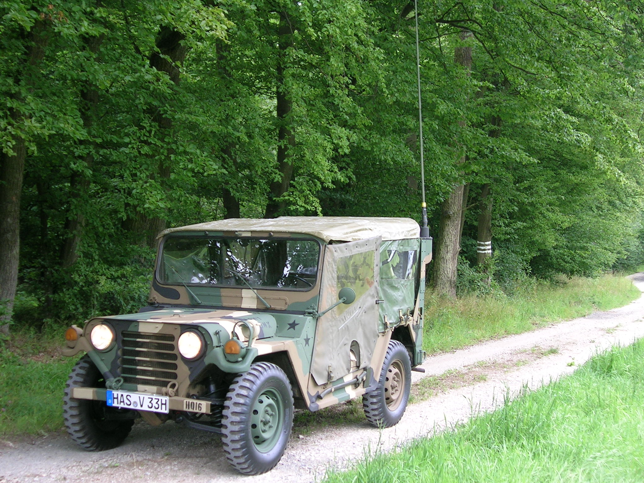 So sah mein M151 A2 früher aus