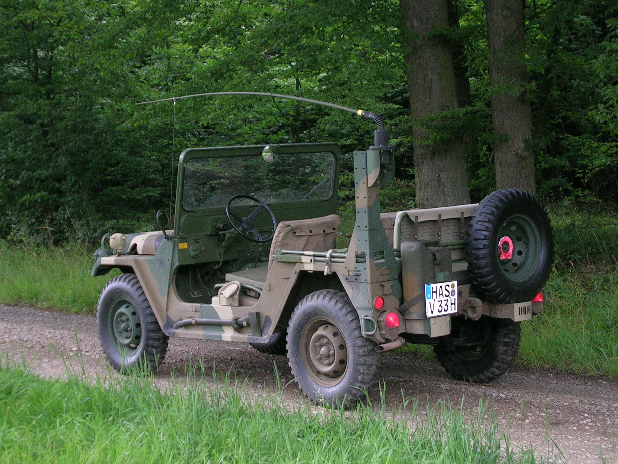 So sah mein M151 A2 früher aus