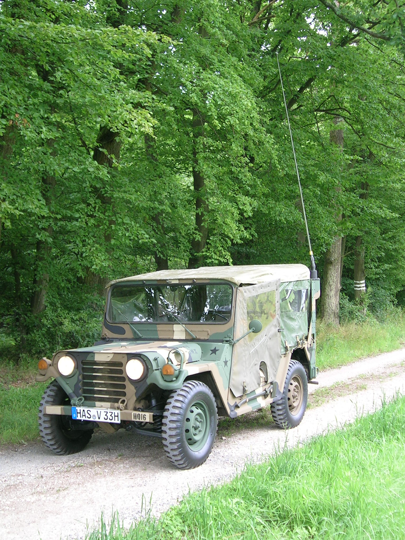 So sah mein M151 A2 früher aus