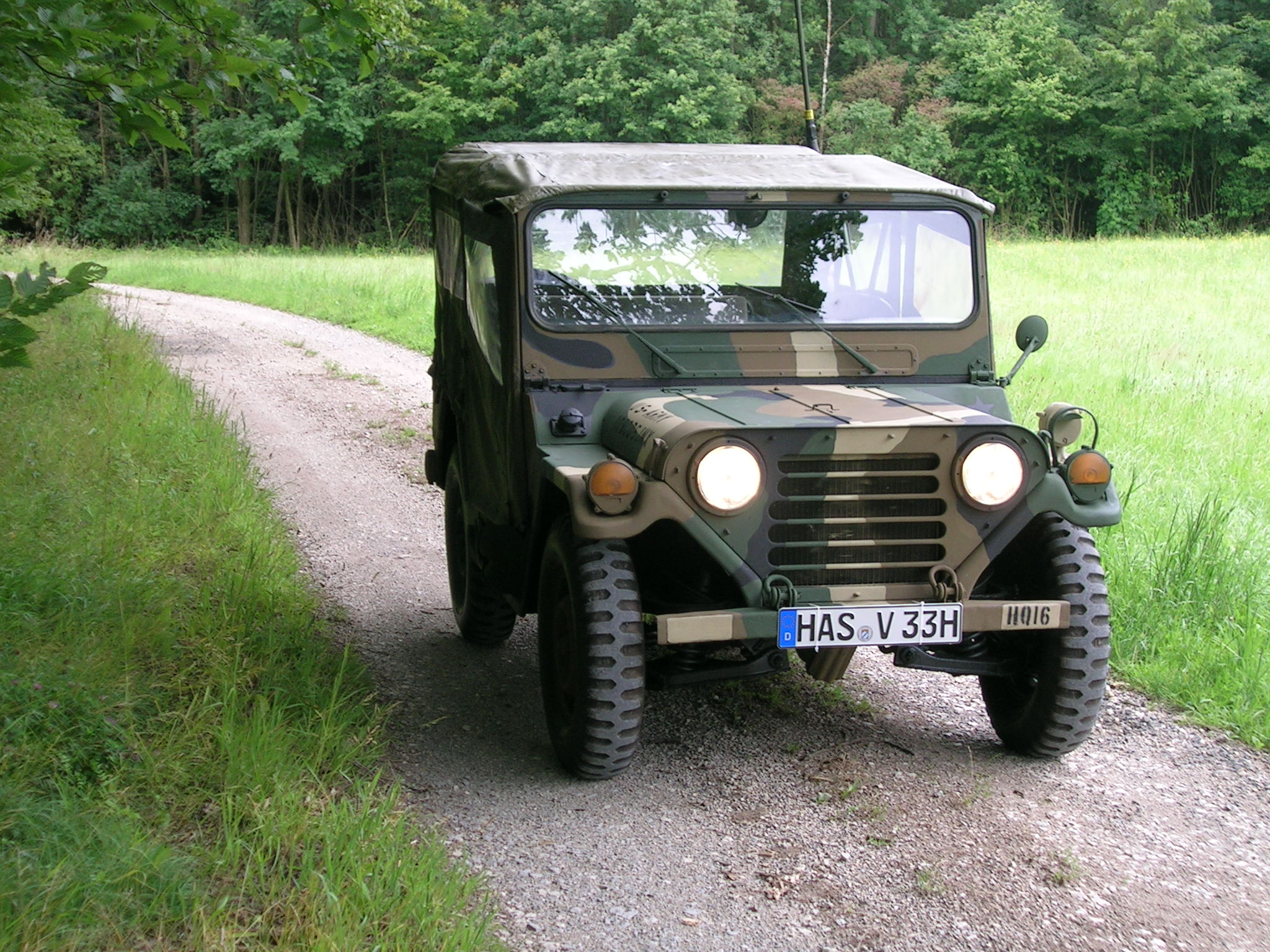 So sah mein M151 A2 früher aus