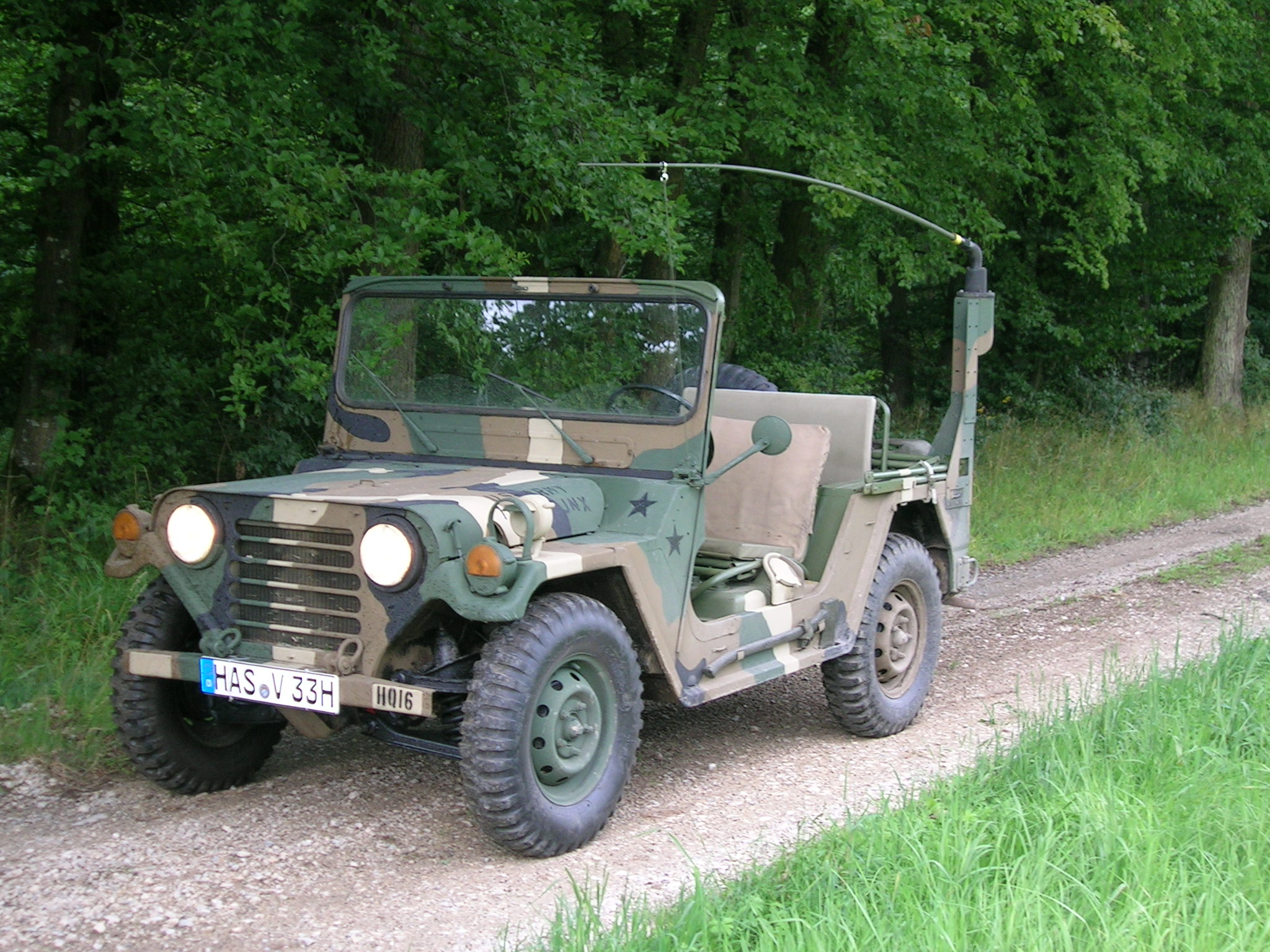 So sah mein M151 A2 früher aus