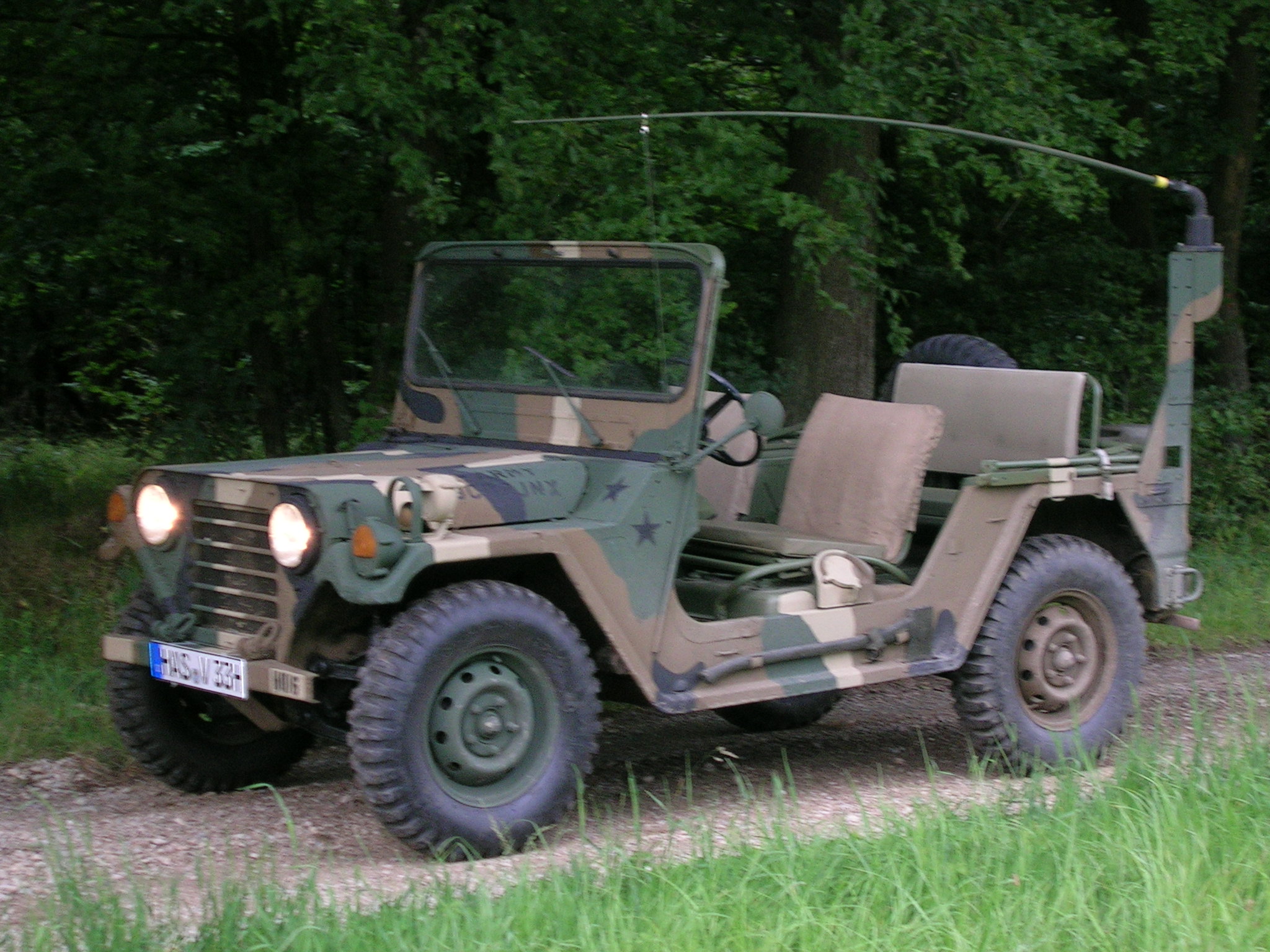 So sah mein M151 A2 früher aus