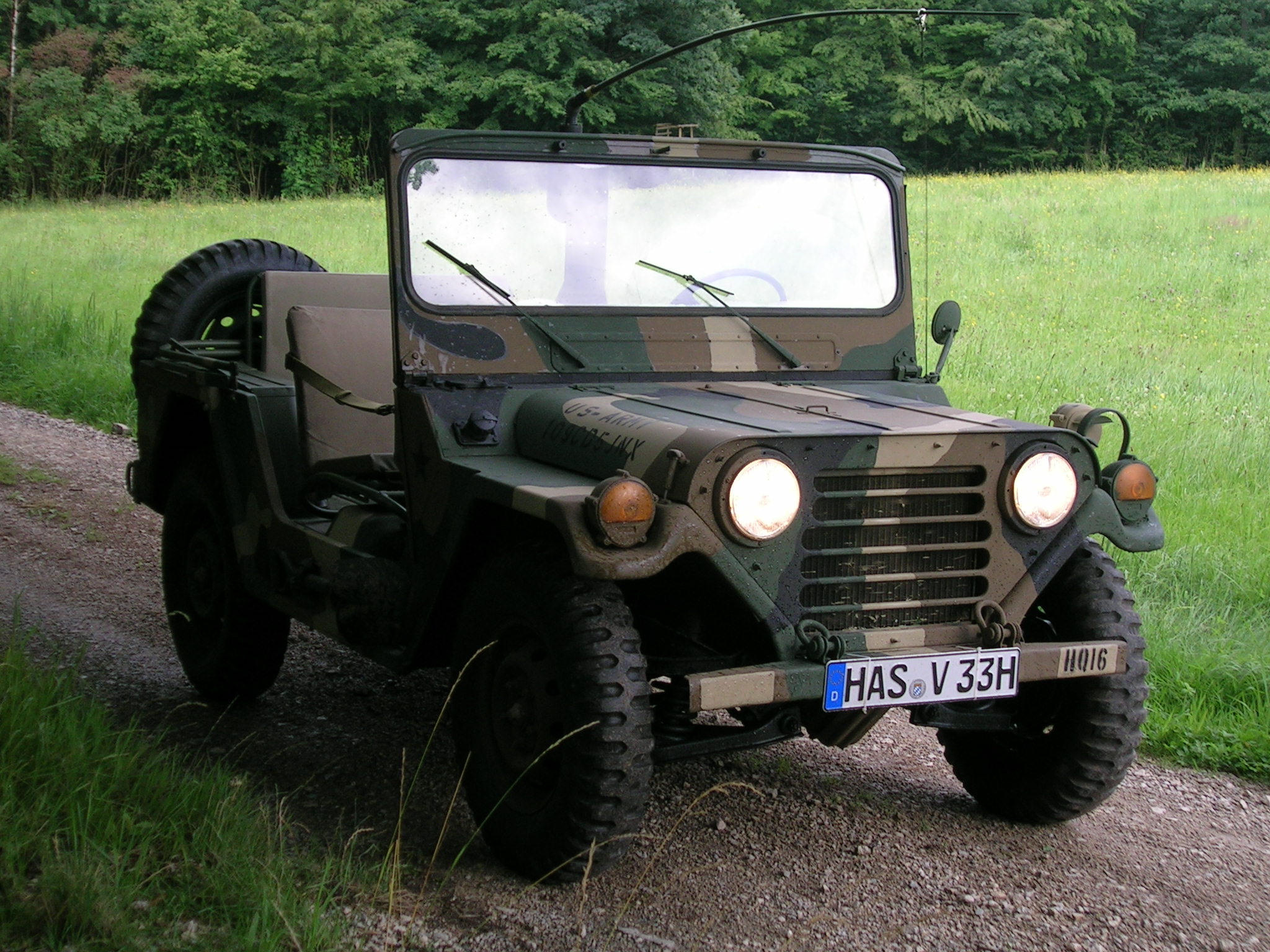 So sah mein M151 A2 früher aus