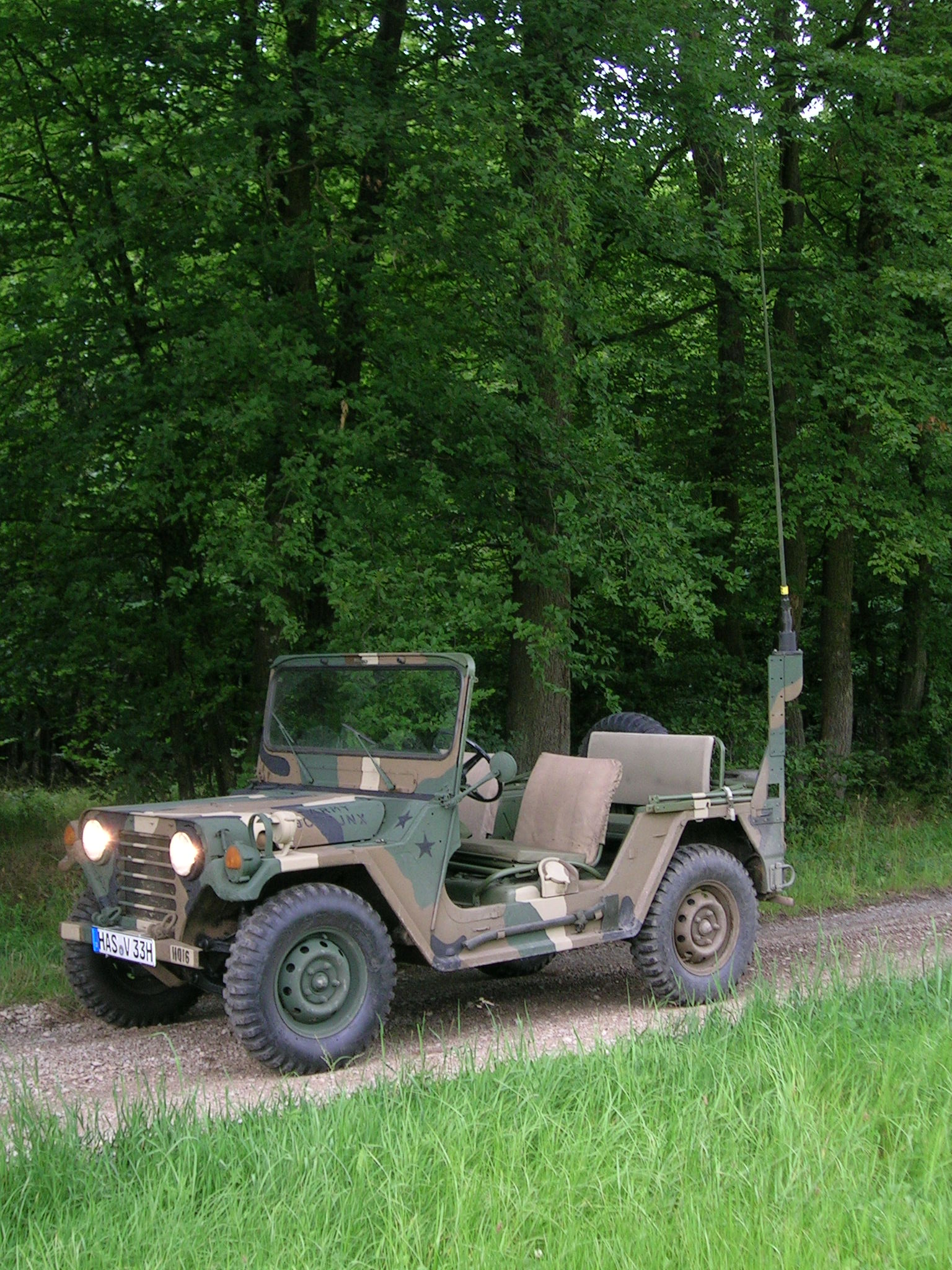 So sah mein M151 A2 früher aus