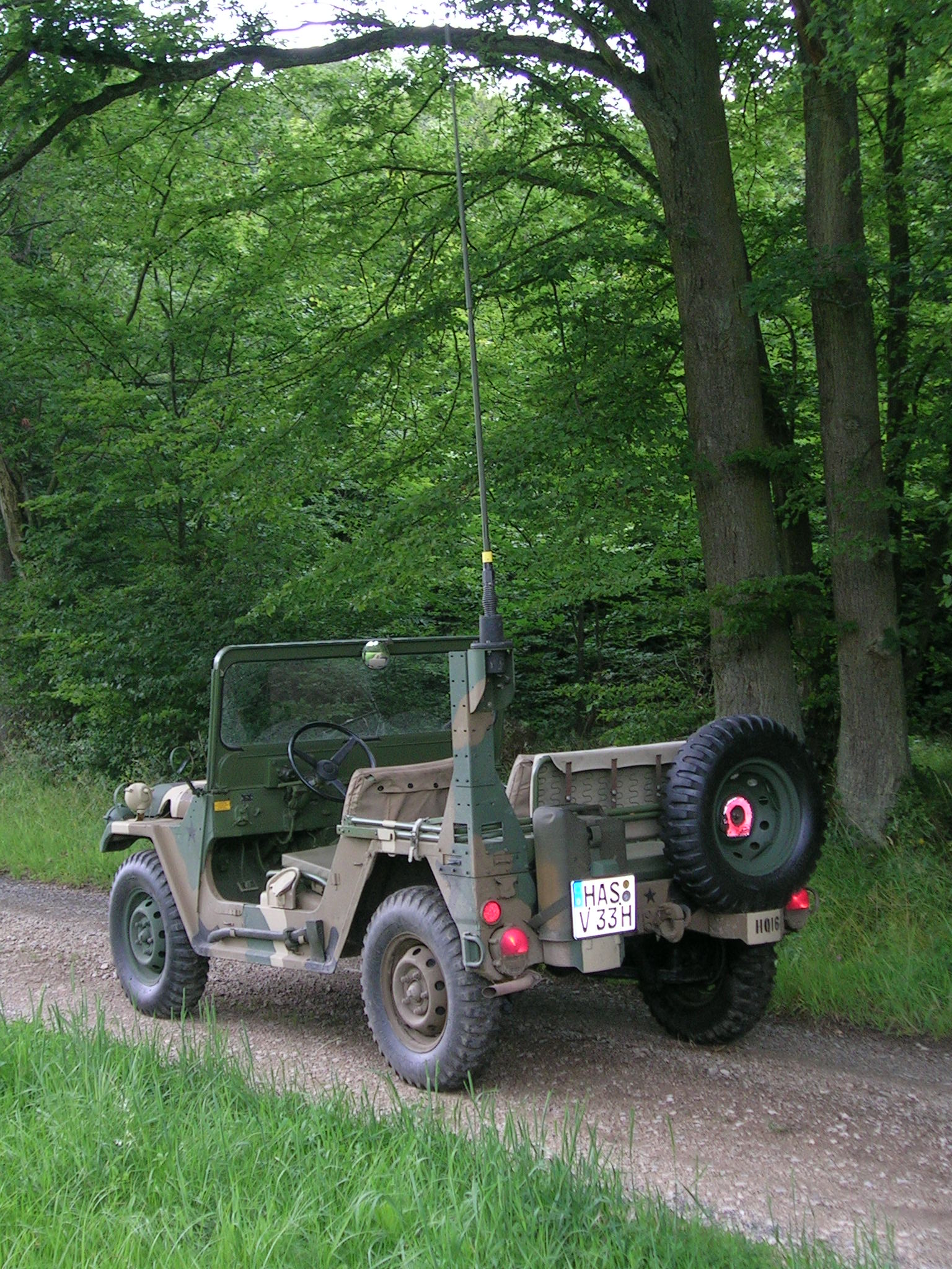 So sah mein M151 A2 früher aus