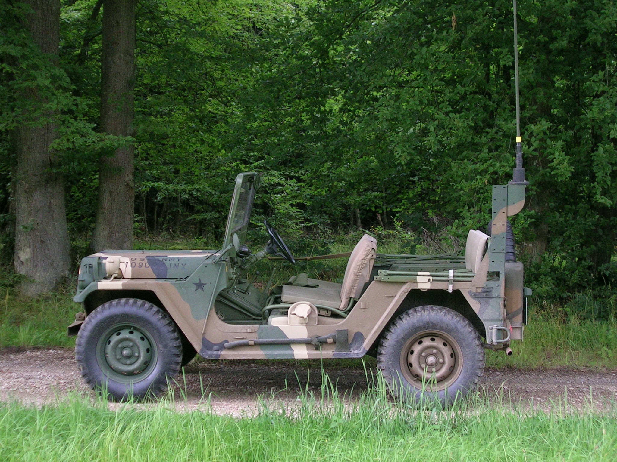 So sah mein M151 A2 früher aus