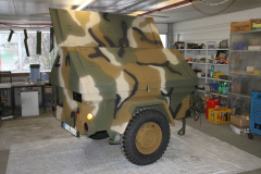 Anhänger für einen M151 A2 Ford Mutt US Army Jeep