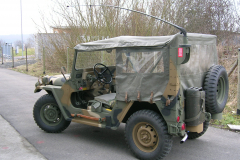 Mein M151 A2 Ford Mutt vor meiner Halle