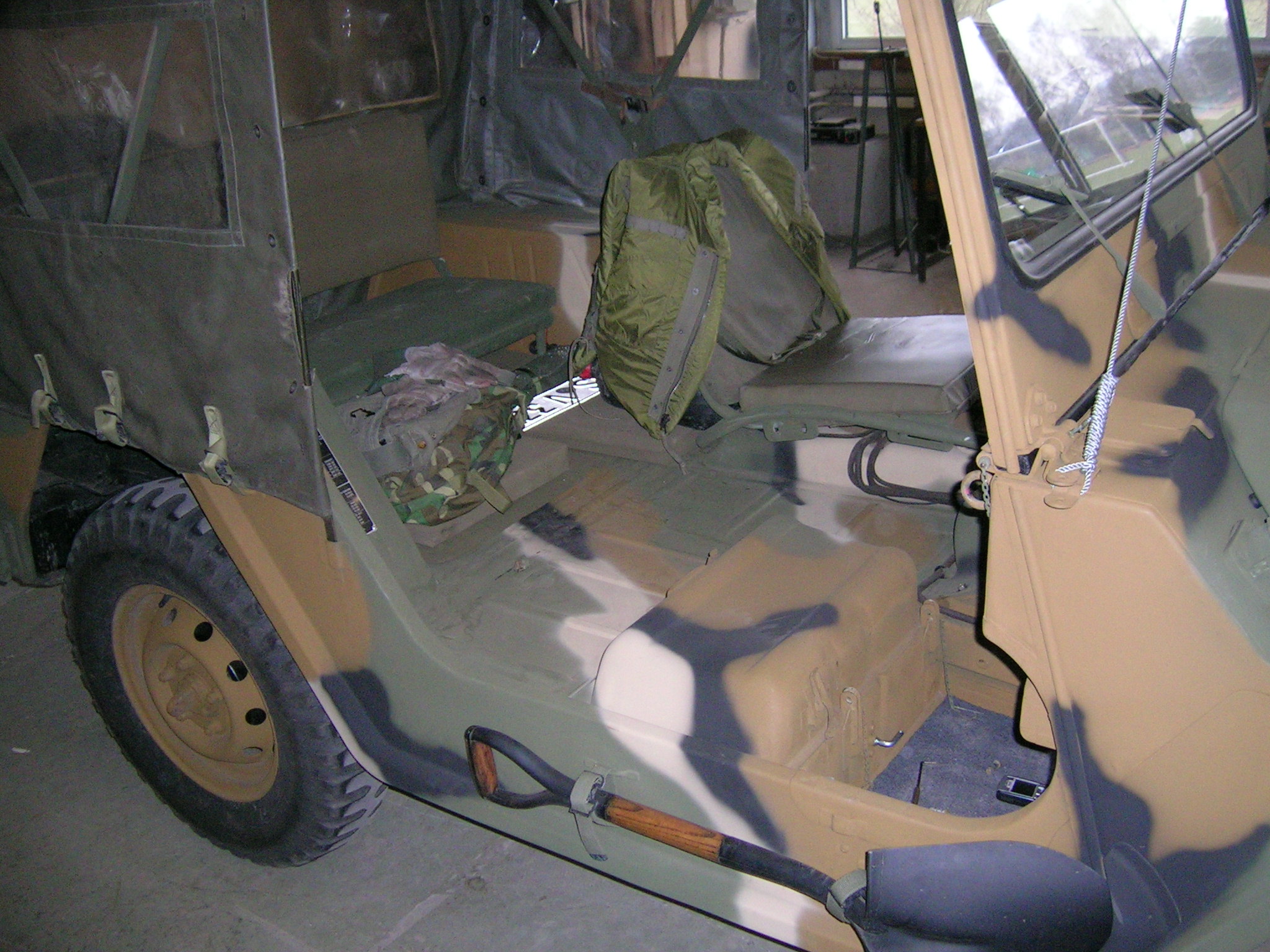 Der Motor musste aus dem Mutt raus