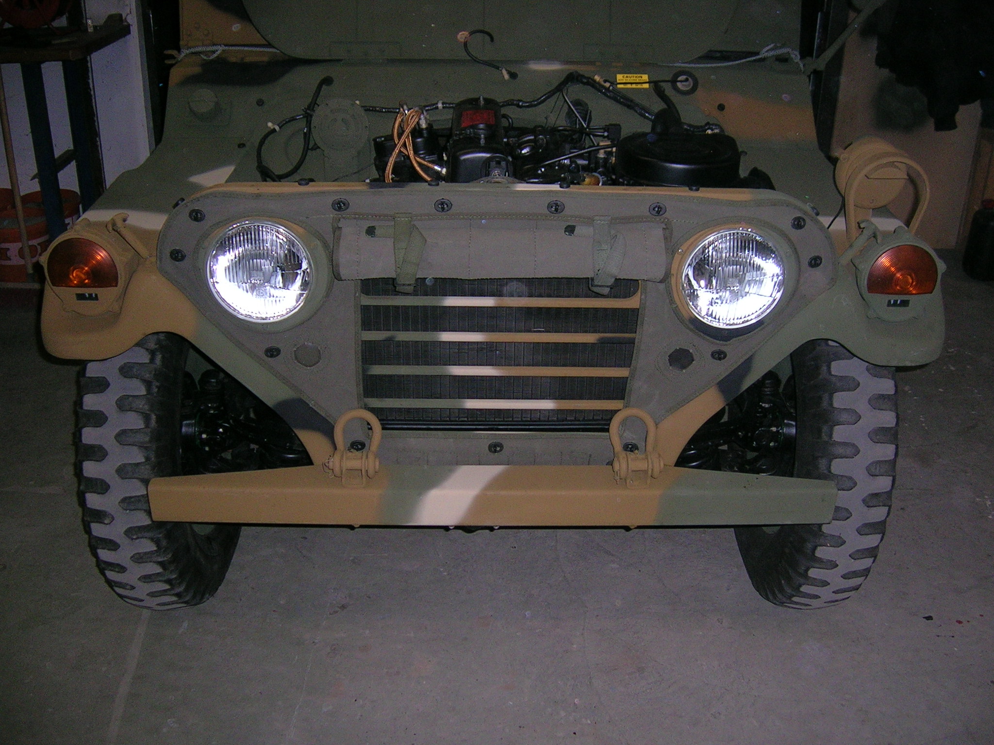 Der Motor musste aus dem Mutt raus