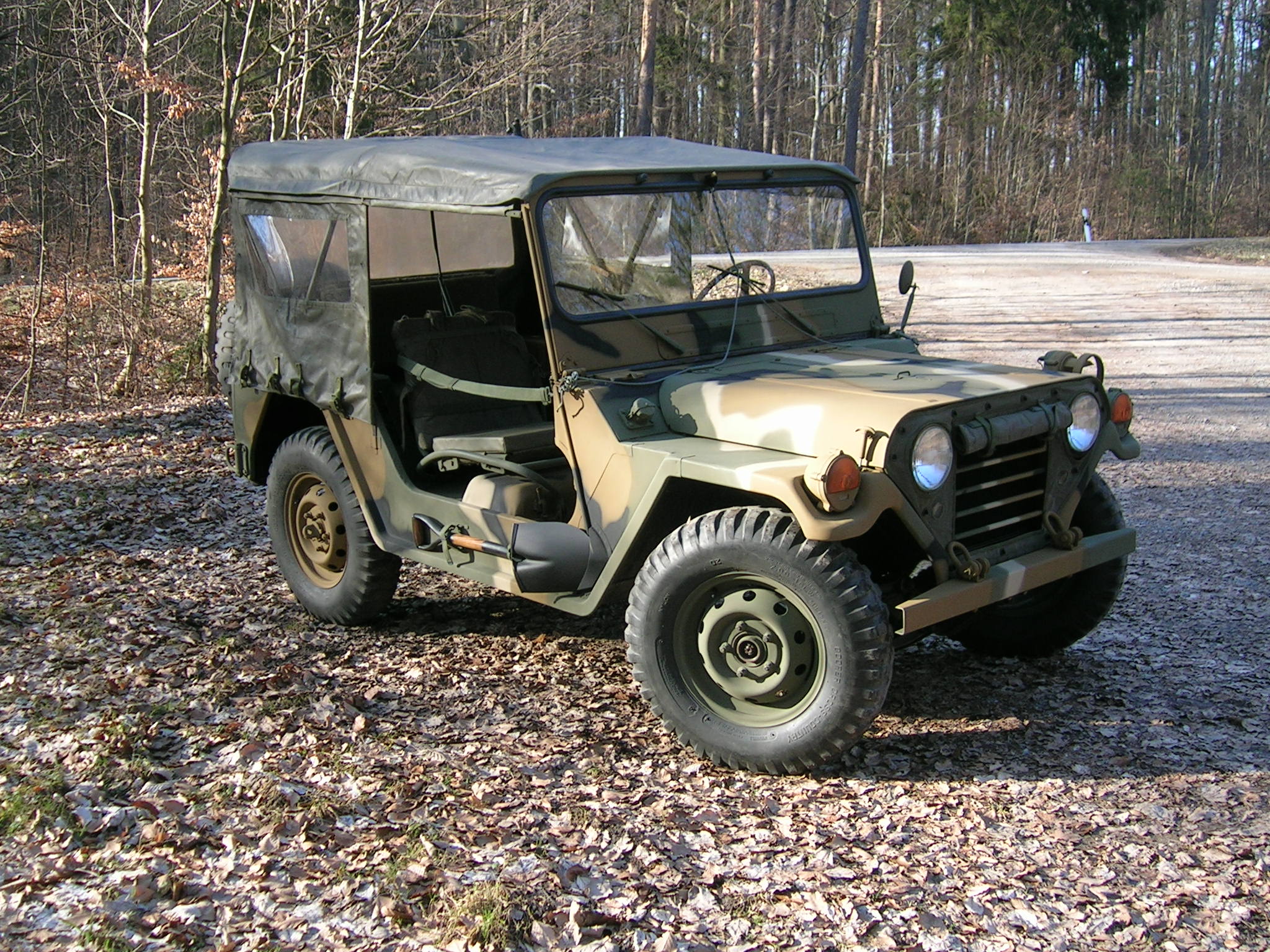 Mein Ford Mutt M151 A2 im Eschenauer Wald