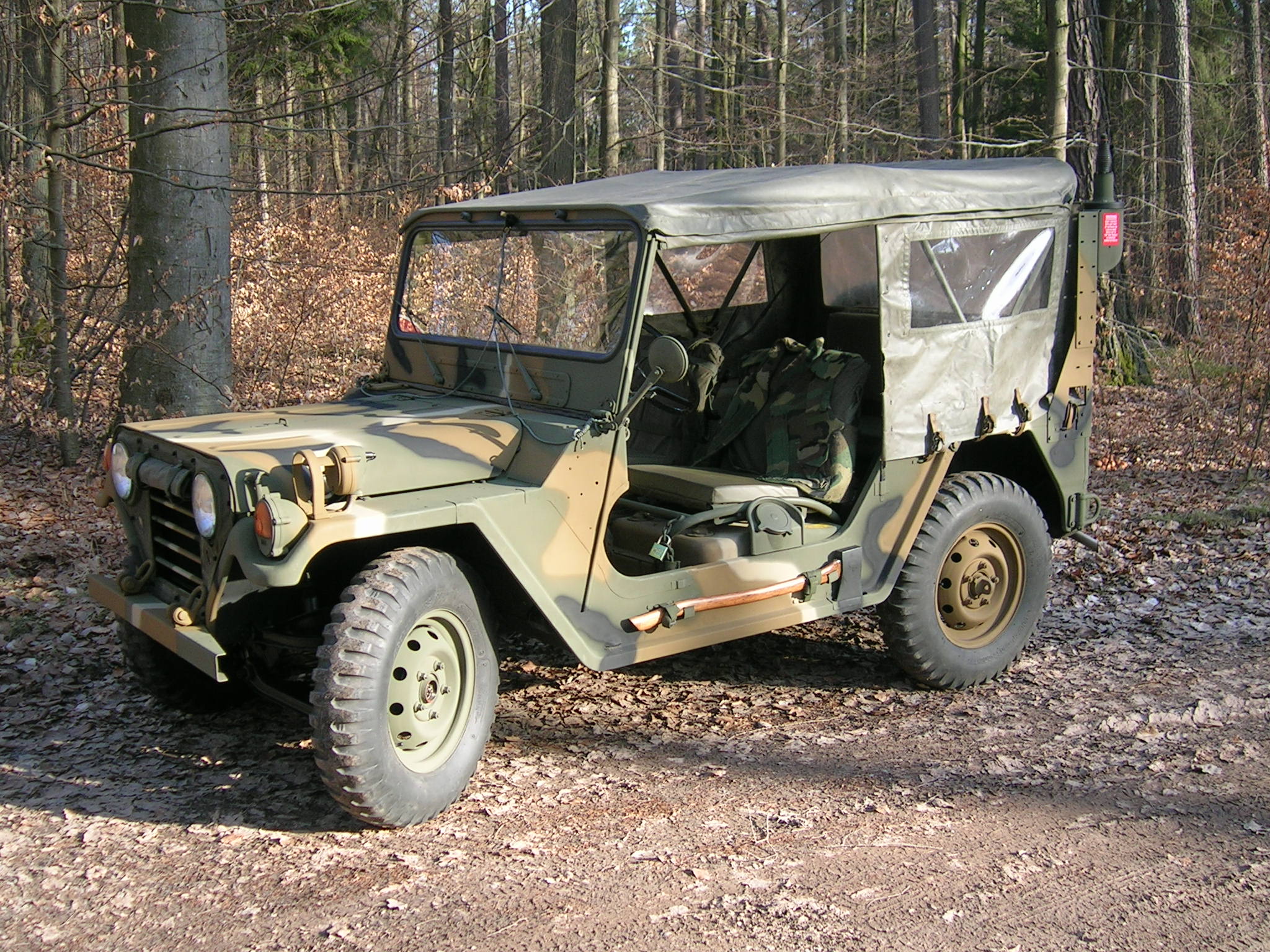 Mein Ford Mutt M151 A2 im Eschenauer Wald