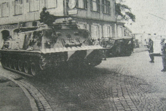 Bergepanzer M88 auf der Kreuzung in Eltmann