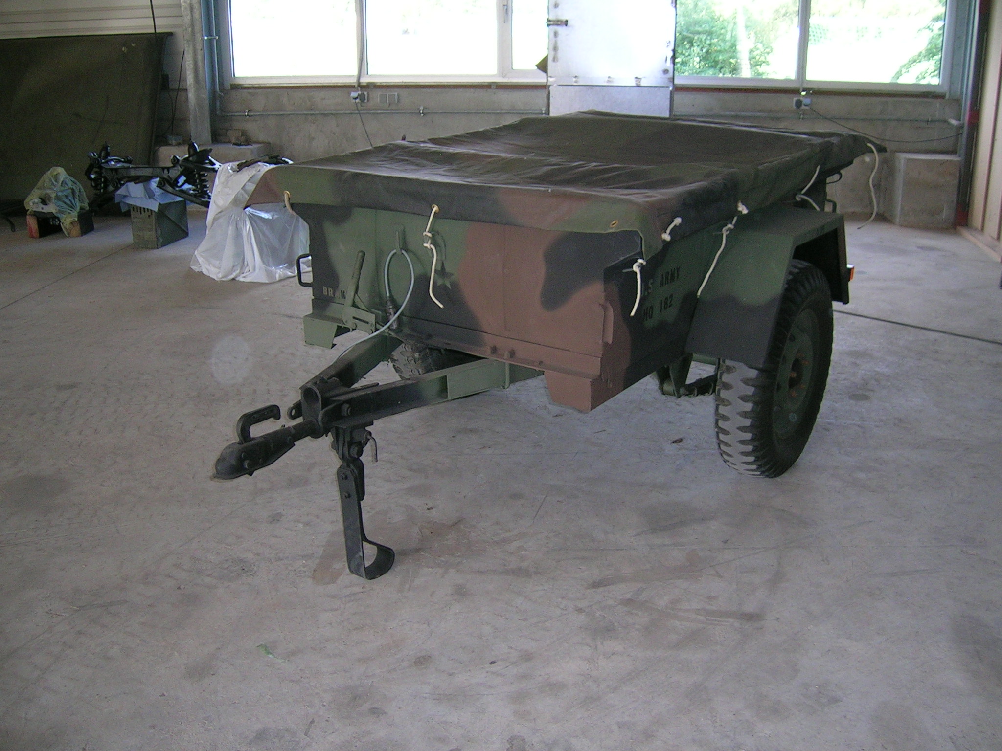 Mein M416 Anhänger der US-Army für meinen M151 A2 Ford Mutt